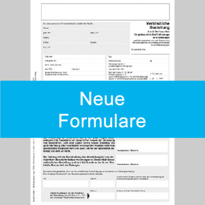 Verkaufsformulare für PKWs