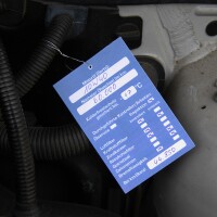 Inspektionsanhänger, 100 Stck./Pack