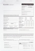 Einlagerungsformular, 25 Stück/Block