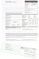 Einlagerungsformular, 25 Stück/Block