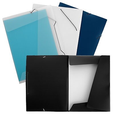 Eckspannmappen / Collegemappen, 10 Stück/Pack