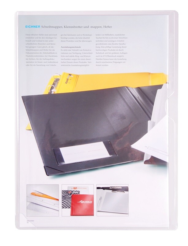 PVC-Dehnfaltentasche, 10 Stück/Pack