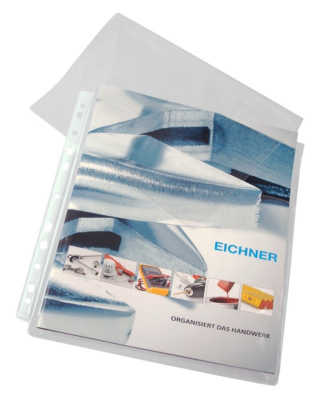 PVC-Dehnfaltentasche, 10 Stück/Pack
