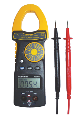 Digital Amperemesszange 600A ACA/DCA mit Multimeterfunktion