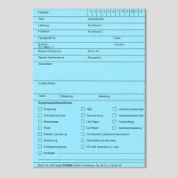 Dispositionskarten, 100 Stück/Pack