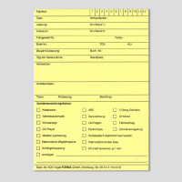 Dispositionskarten, 100 Stück/Pack
