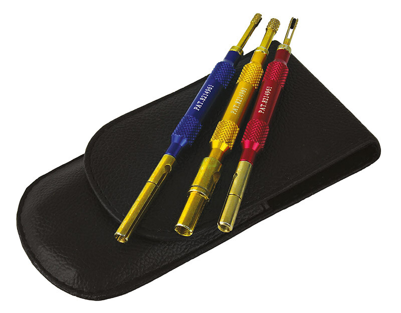 PIN-Anschlussreiniger-Set für Stecker und Buchse, 3-tei