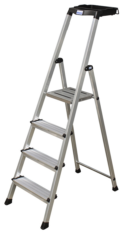 Alu-Stufen-Stehleiter MULTI-GRIP