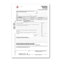 Neuwagenbestellung (Verkauf an Verbraucher) 25 Stück/Block