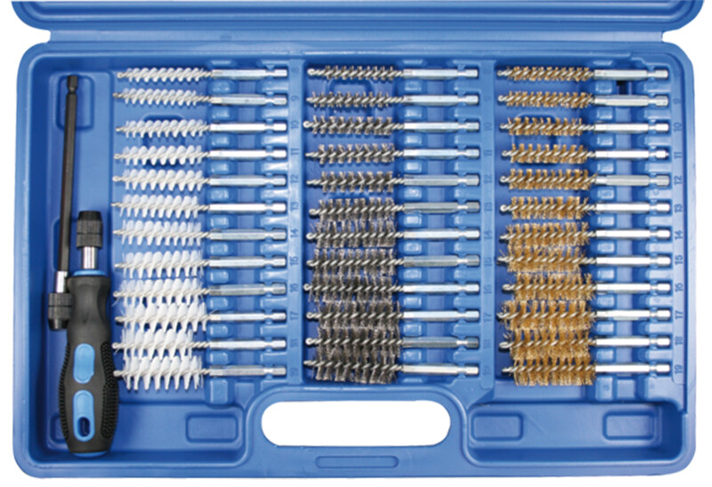 Bürstenset mit 1/4" Antrieb, 38 teilig